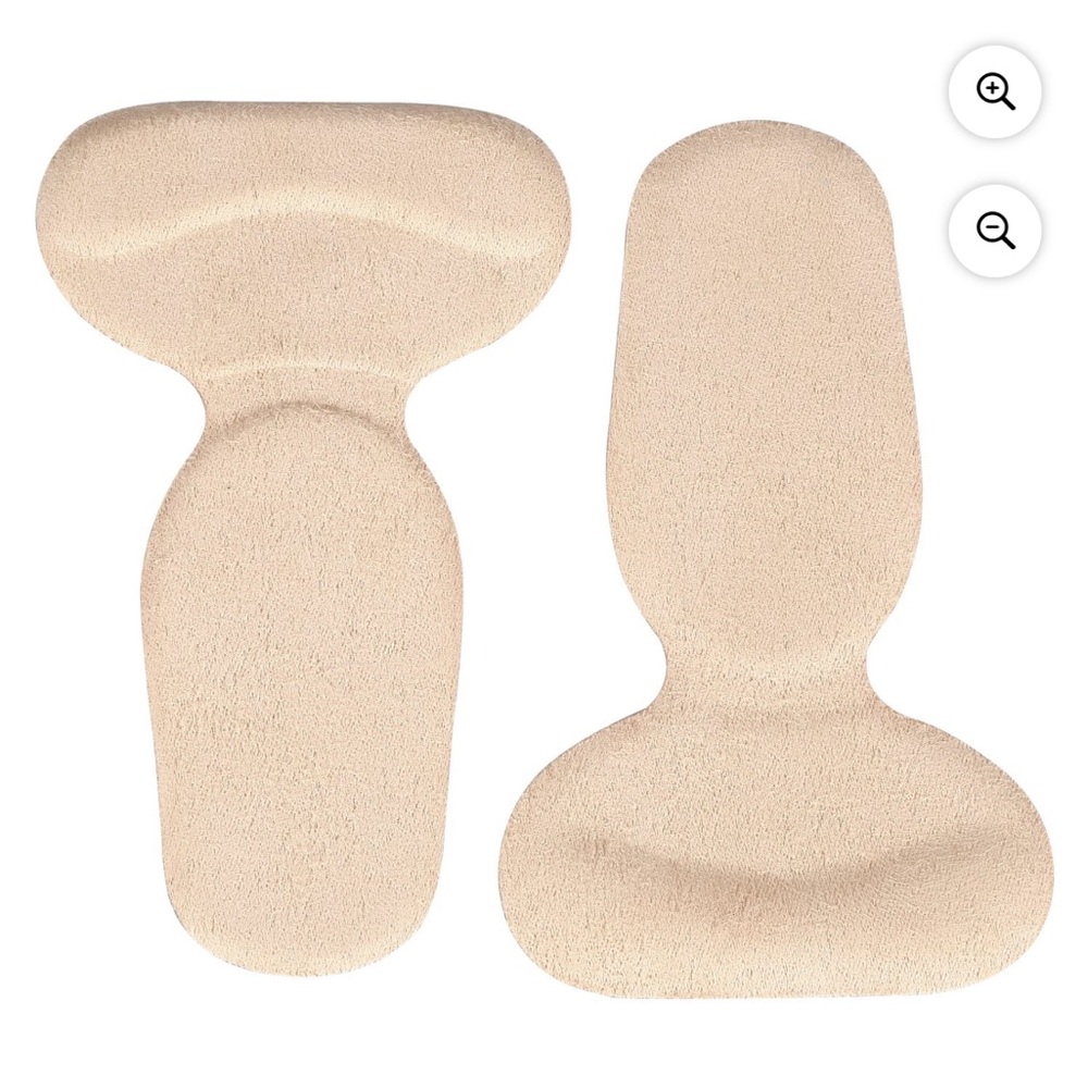 Nude heel shoe insert